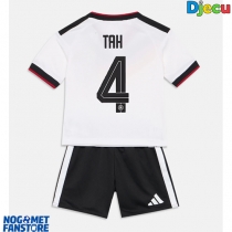 Njemačka Jonathan Tah #4 Domaci Dres za djecu SP 2026 Kratak Rukav (+ Kratke hlače)